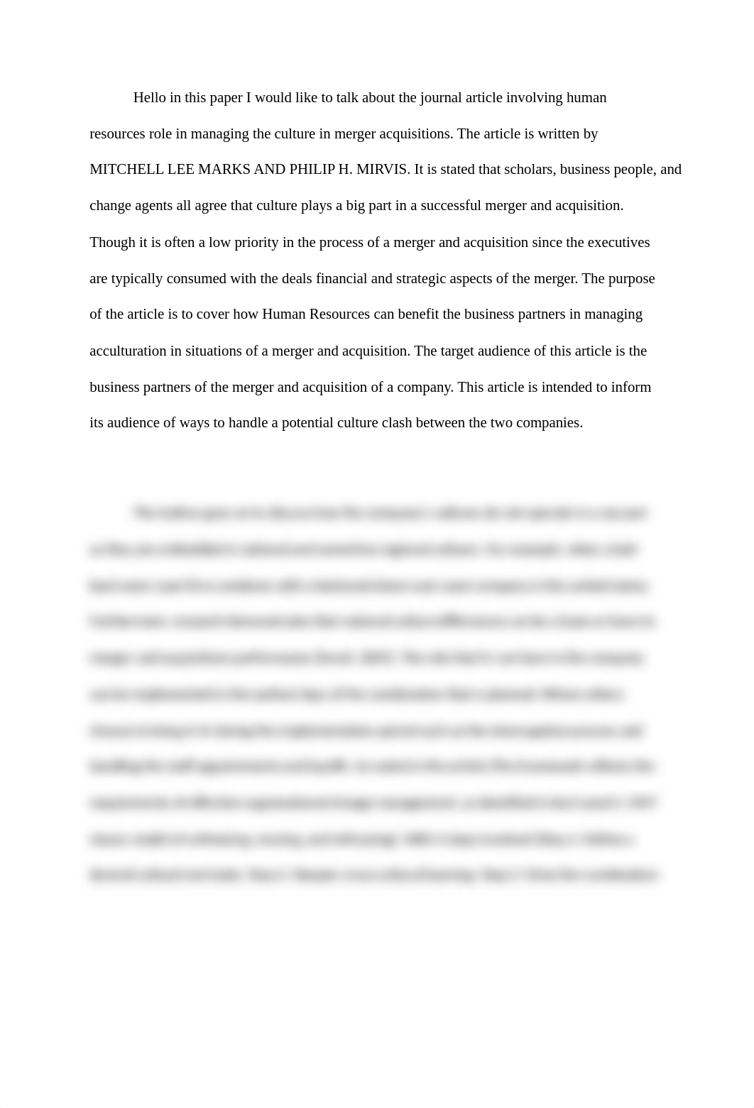 Hello in this paper I would like to talk about the journal article involving human resources role in_dqhciwx4orf_page1