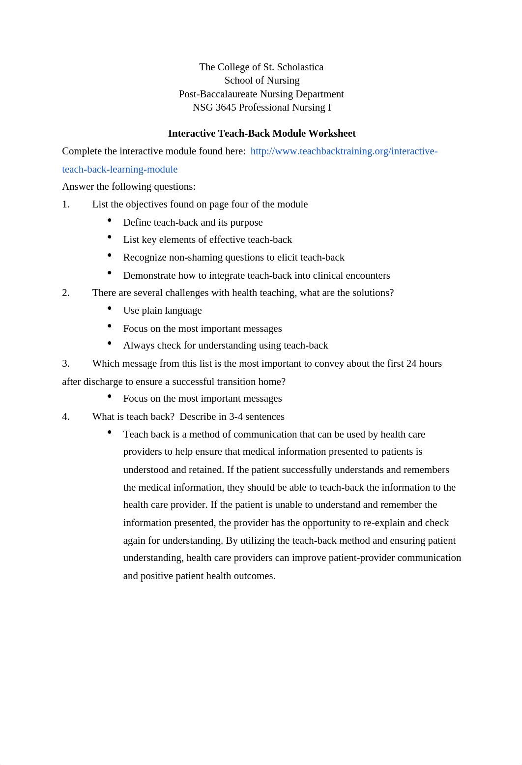 NSG 3645 Interactive Teach Back Module Worksheet.docx_dqhr7lofsjc_page1