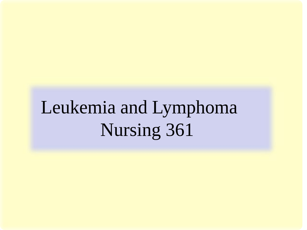 Leukemia and Lymphoma, childhood cancers_dqhsx6nhq60_page1