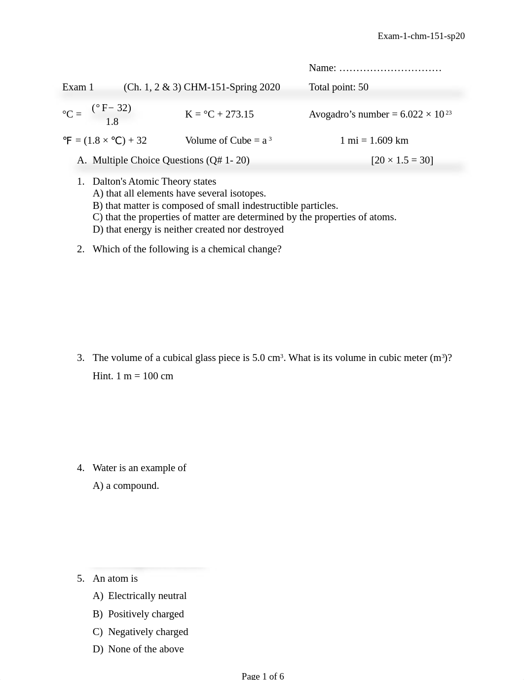 Exam 1_CHM151SP20.docx_dqhz48jjfdo_page1