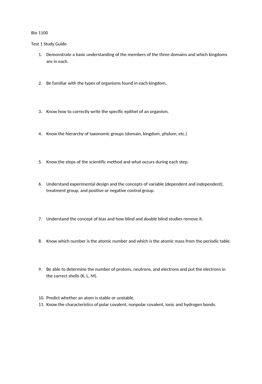 Bio 1100 test 1 study guide.docx_dqhz6prkxq4_page1