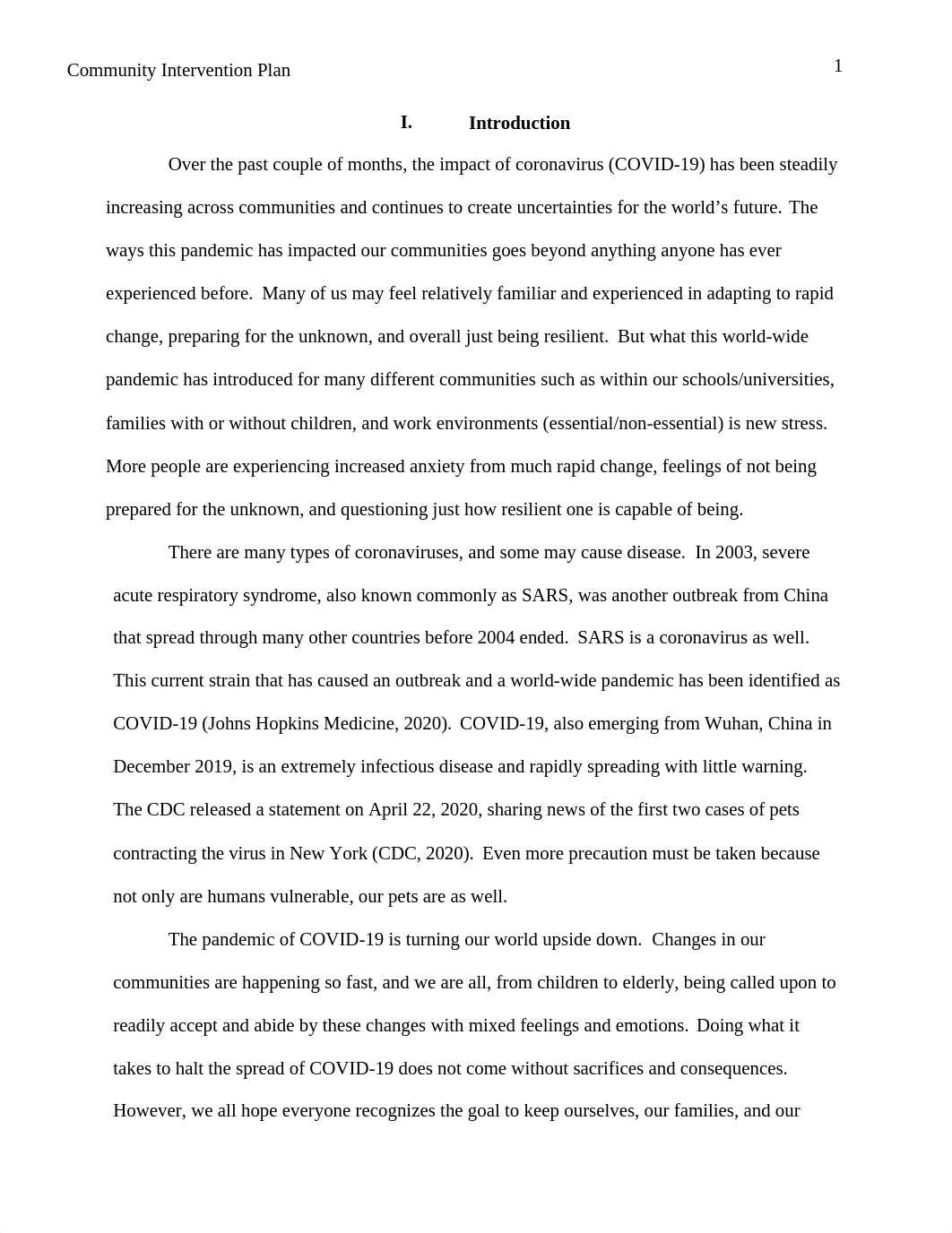 WS Cohort Group Paper  Community Intervention Plan_The Impact of Coronavirus (COVID-19) on Communiti_dqibjfk9kuq_page2