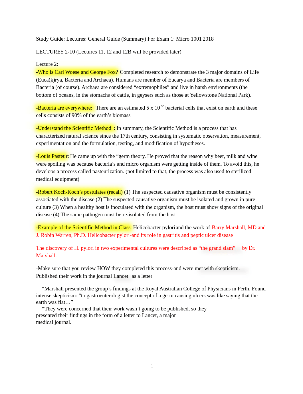 Study guide micro test 1.docx_dqidj7o1zcg_page1