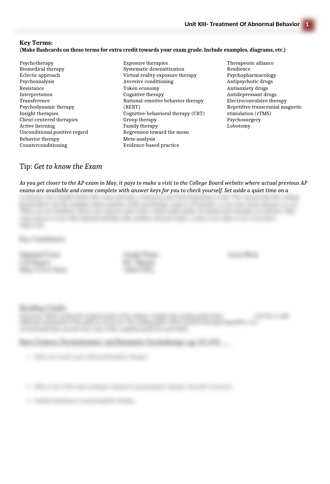 Unit XIII Treatment of Abnormal Behavior .doc_dqie104r6q4_page1