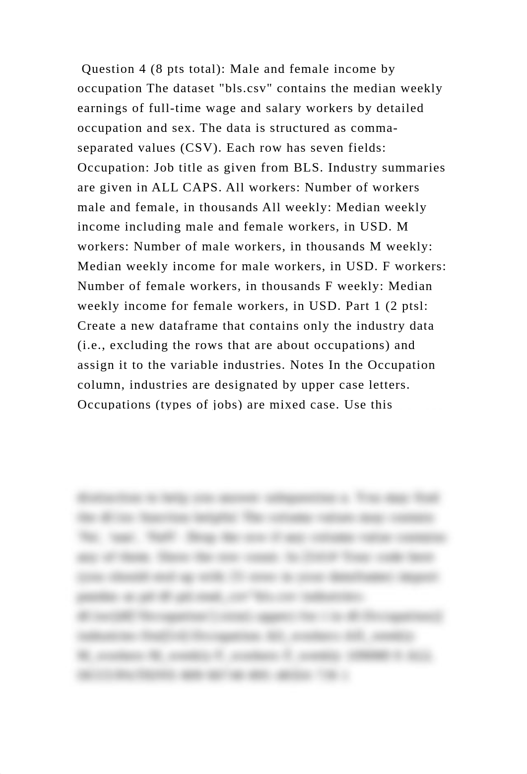 Question 4 (8 pts total) Male and female income by occupation The da.docx_dqihe9qnacr_page2