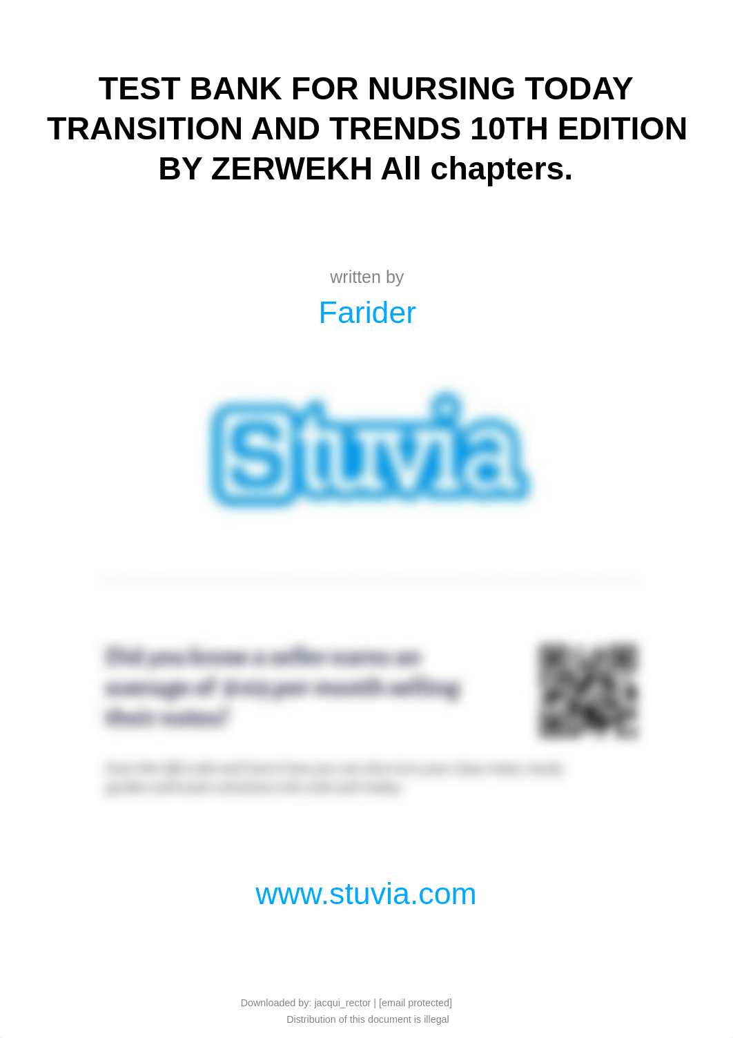 Stuvia-1582708-test-bank-for-nursing-today-transition-and-trends-10th-edition-by-zerwekh-all-chapter_dqiq08skxra_page1