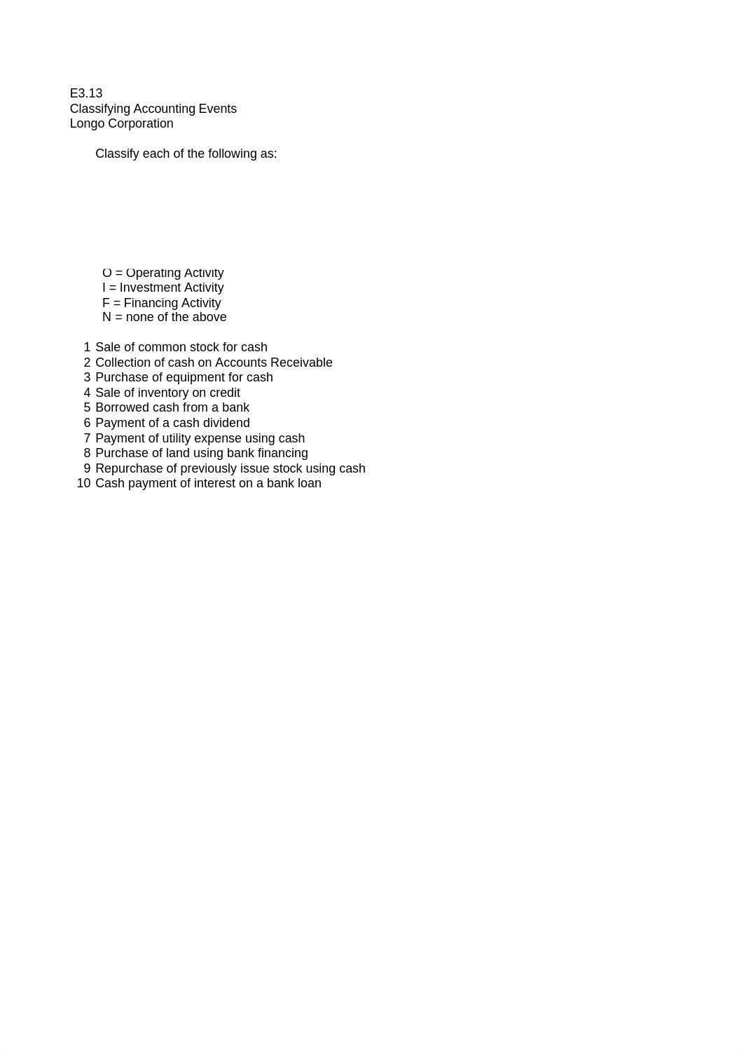 Chapter 3 Exercises 13, 14, 16, 17  Problem 23 -2.xls_dqis8ia90nt_page1