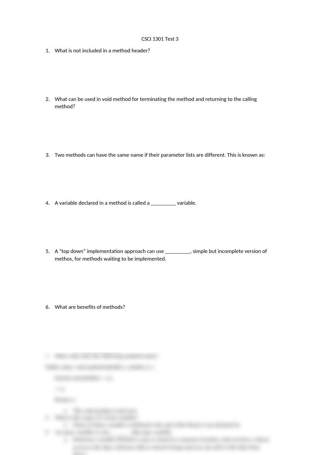 CSCI 1301 Test 3 Answers.docx_dqit1bxzbcp_page1