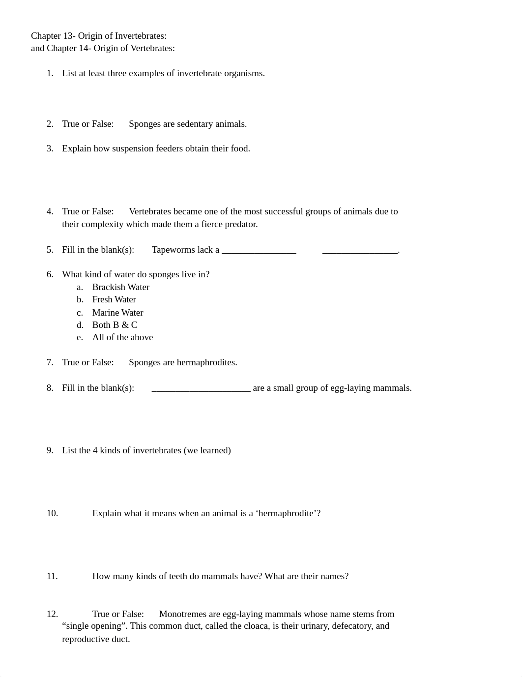 BIOL102 Chapter 13 & 14 Practice Questions.docx_dqjc21zsec6_page1