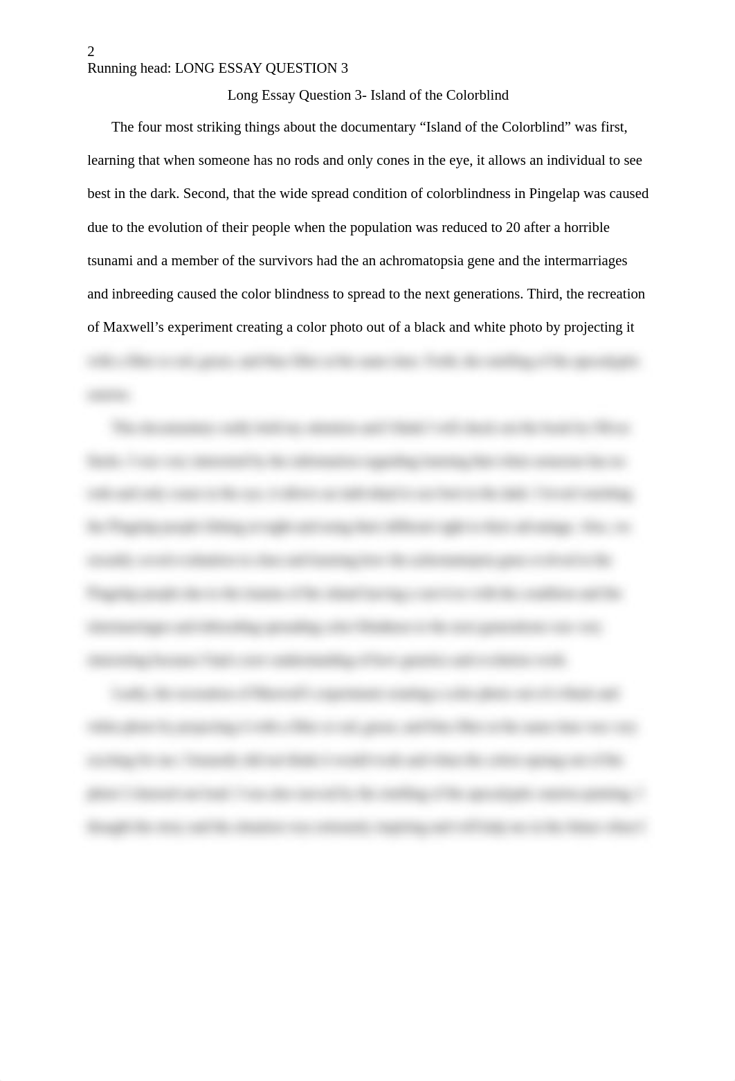 Long Essay Question 3- Island of the Colorblind.docx_dqjjgnnjzh1_page2