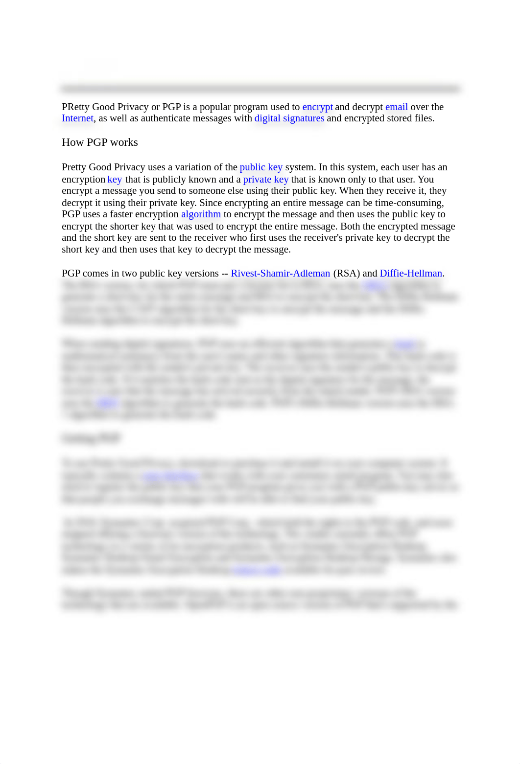 PRetty Good Privacy or PGP is a popular program used to encrypt and decrypt email over the Internet._dqjpd5xea71_page1