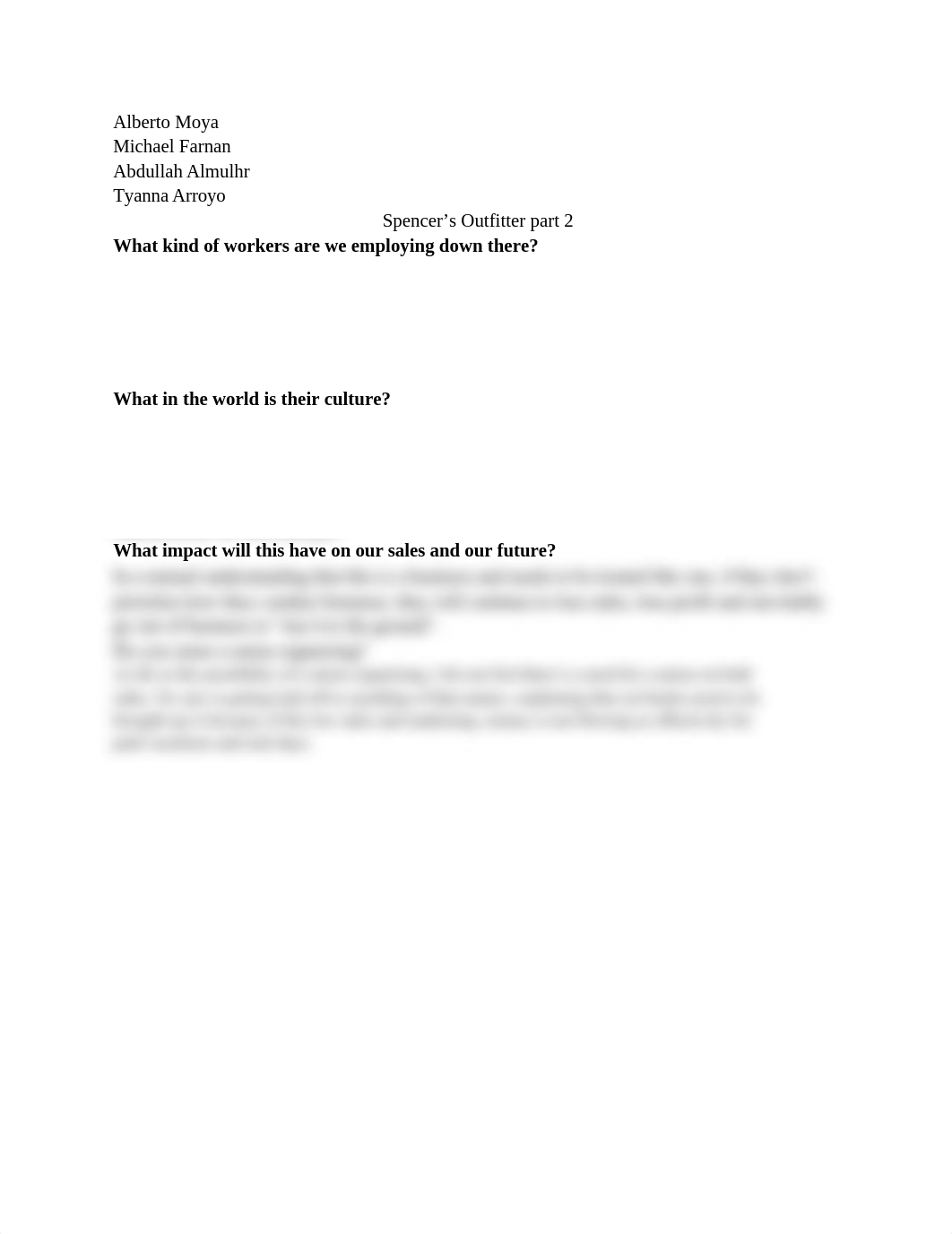 Spencer's Outfitters Case part 2.docx_dqk77snkluc_page1