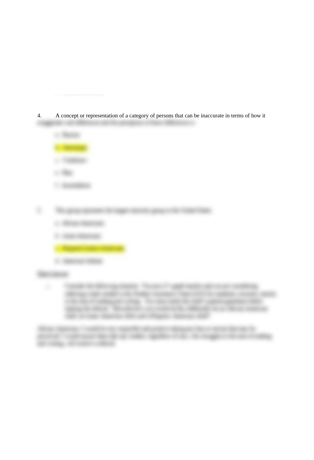 Edu. 351- Ch. 3 SG CHAPTER 3: DIVERSITY IN THE CLASSROOM Multiple Choice_dqka7koi1nn_page2