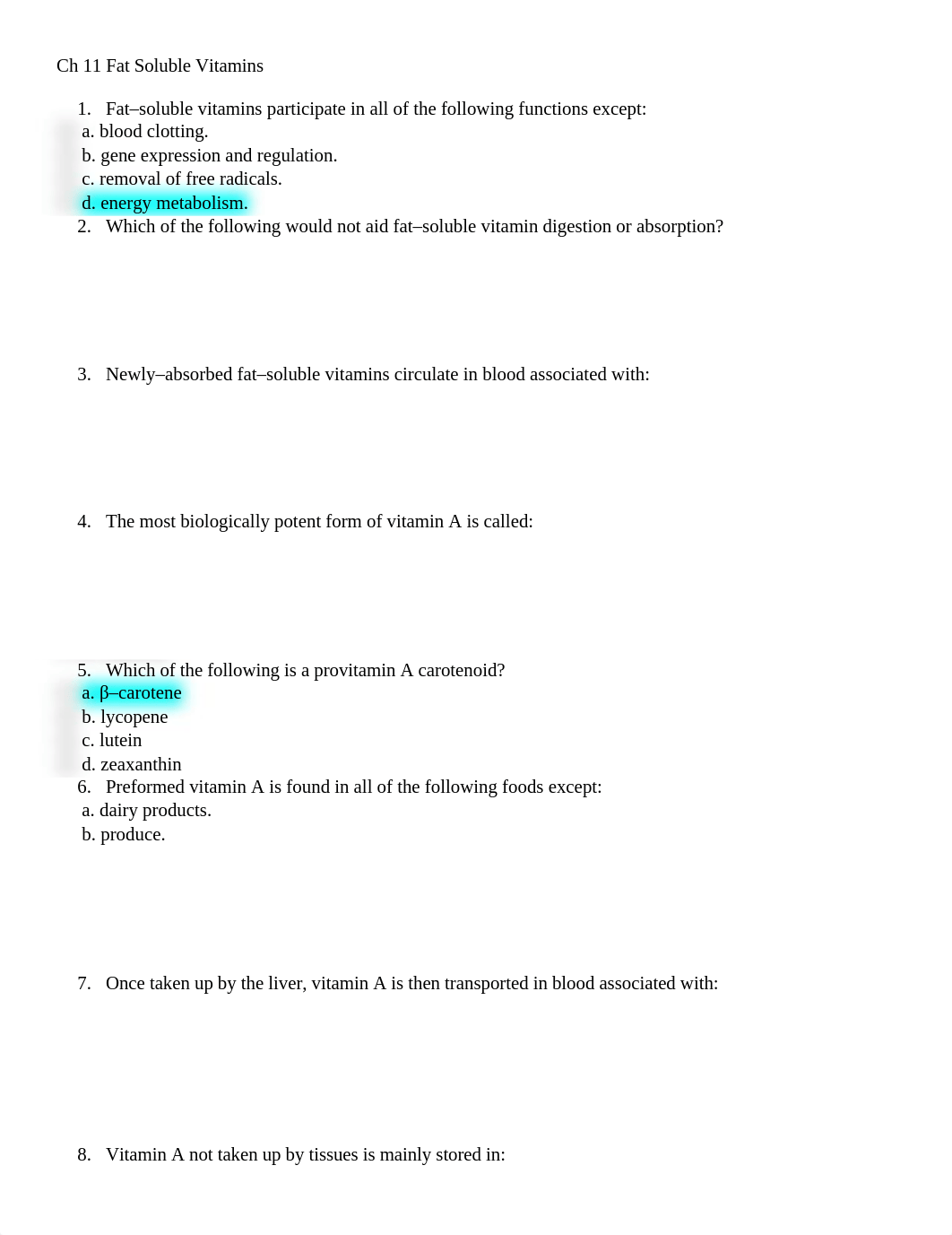 Fat soluble vitamin in class quiz REVISED.docx_dqkbfp1i8f8_page1