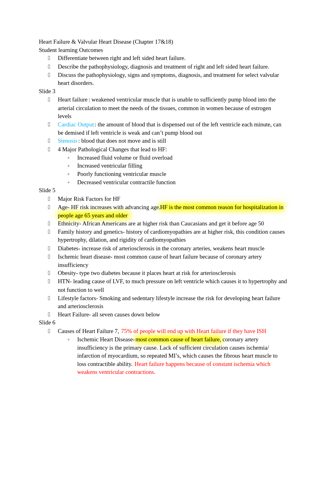 Patho Heart Failure Study Guide.docx_dqkg0p6qj6x_page1