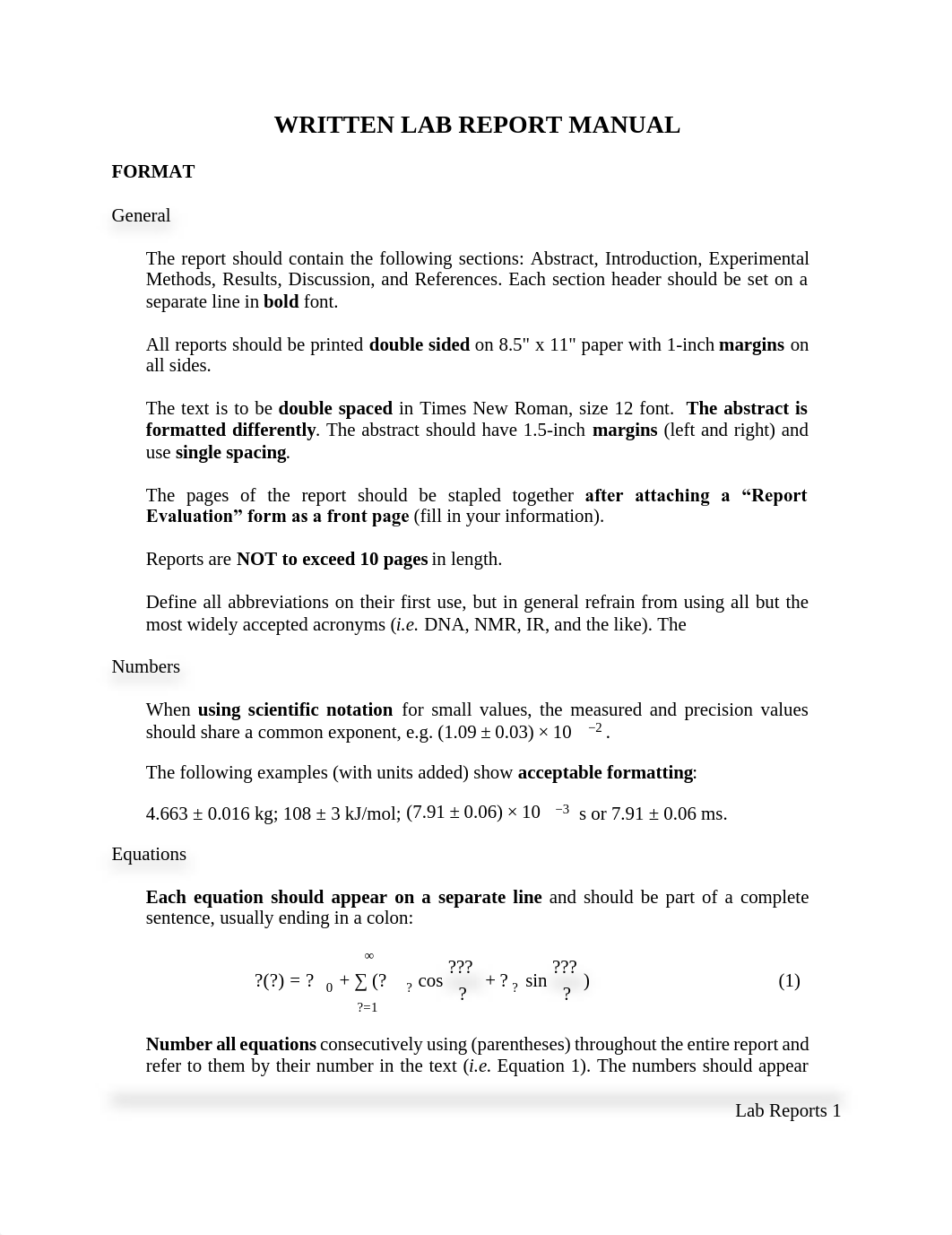 CHM 343 Lab Report Manual.pdf_dqkrcjbuzfm_page1