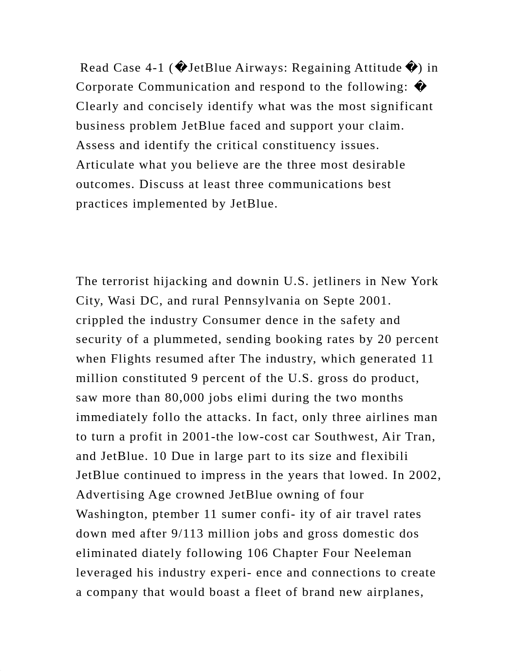 Read Case 4-1 (�JetBlue Airways Regaining Attitude�) in Corporate Co.docx_dqkya6luyq5_page2