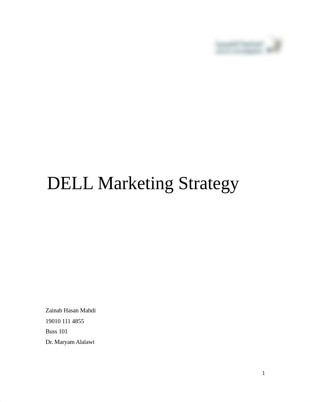 Dell Marketing Strategy (1).docx_dql27aacw7o_page1