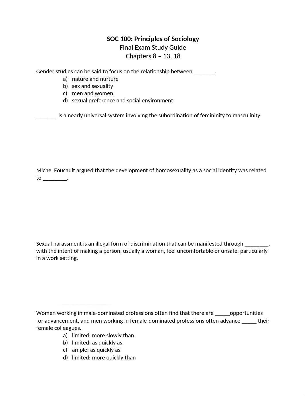 SOC 100 Final Exam Study Guide.docx_dql2t35g82w_page1