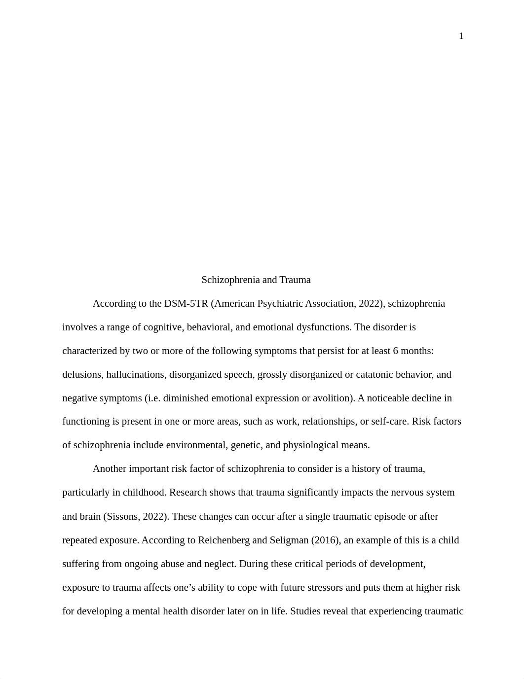 Homework #2 Schizophrenia.docx_dql9rcx5wgz_page1