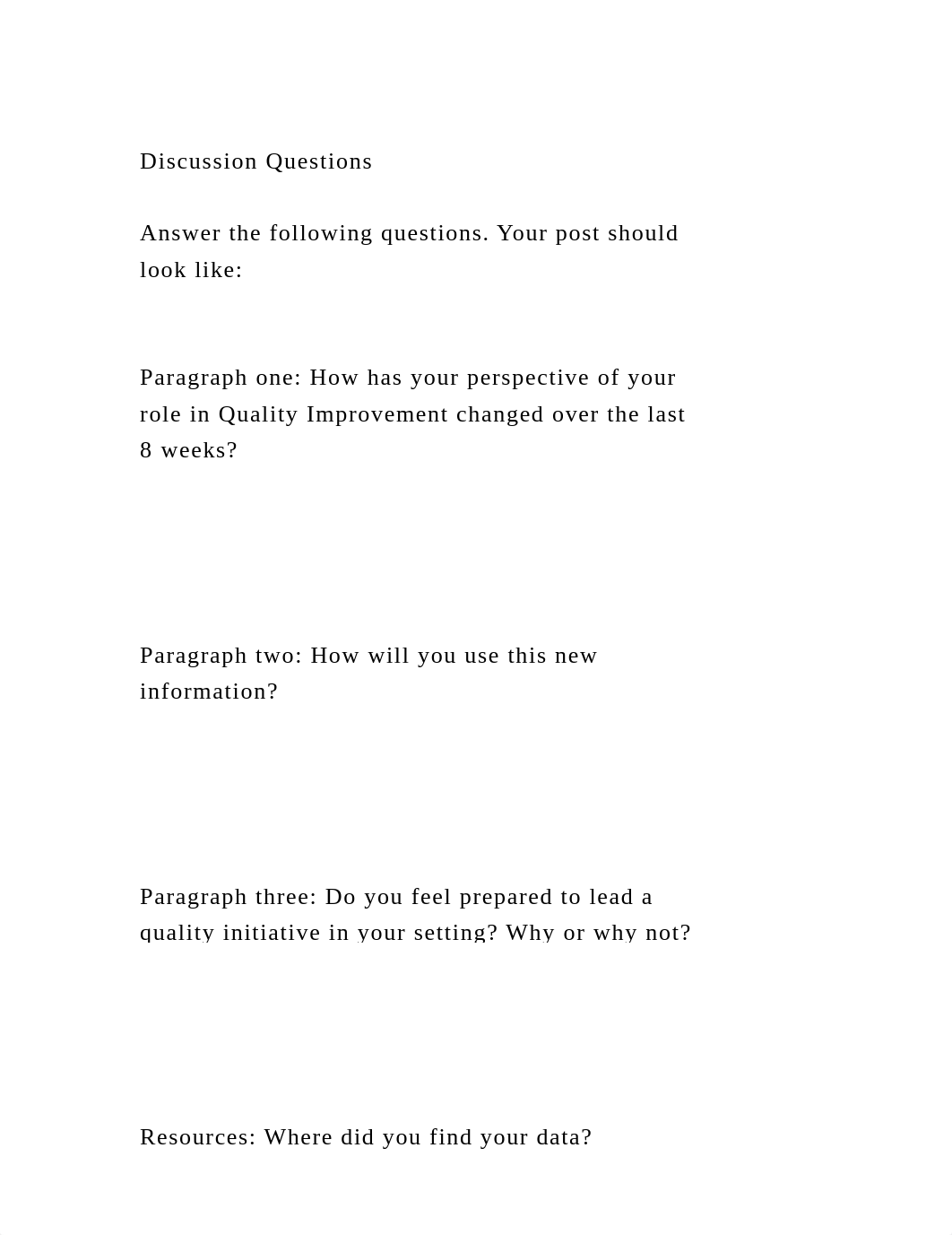 Discussion QuestionsAnswer the following questions. Your post sh.docx_dqlaqcsbv9e_page2