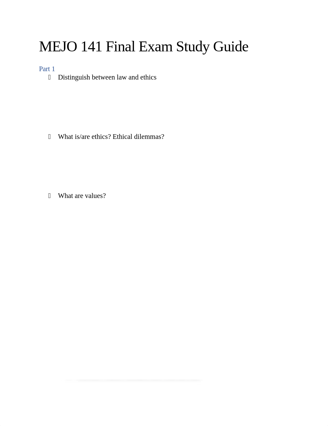MEJO 141 Final Exam Study Guide.docx_dqld5fvbmhk_page1