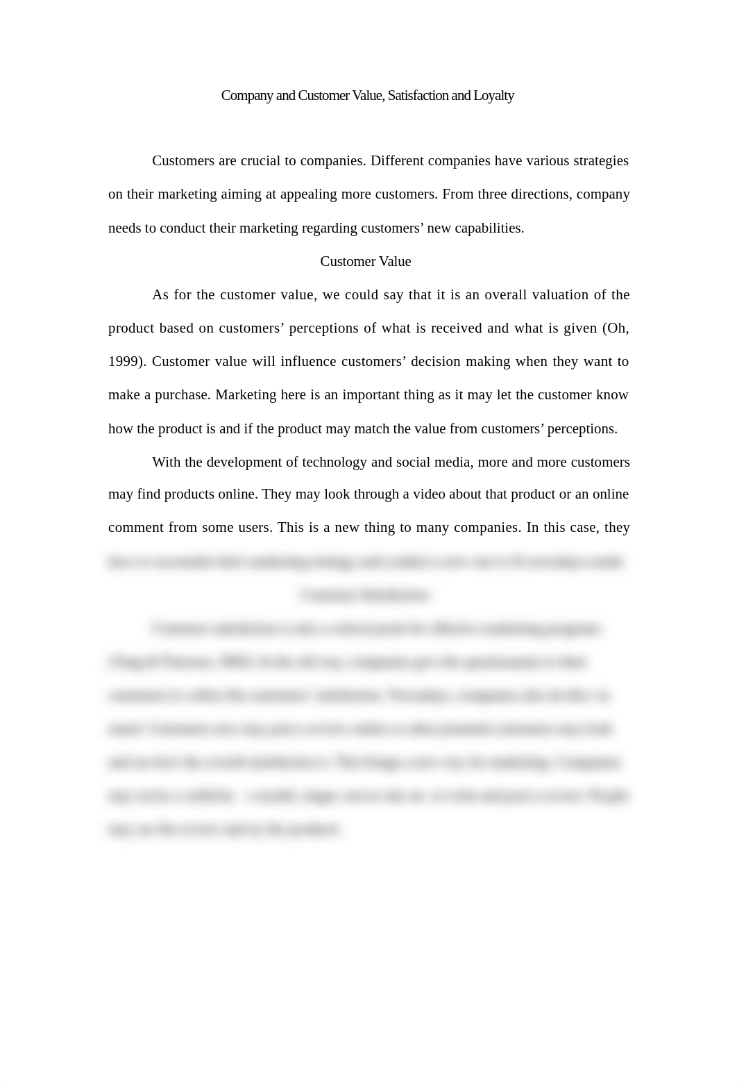 Company and Customer Value, Satisfaction and Loyalty_dqlw0z6u4u4_page1