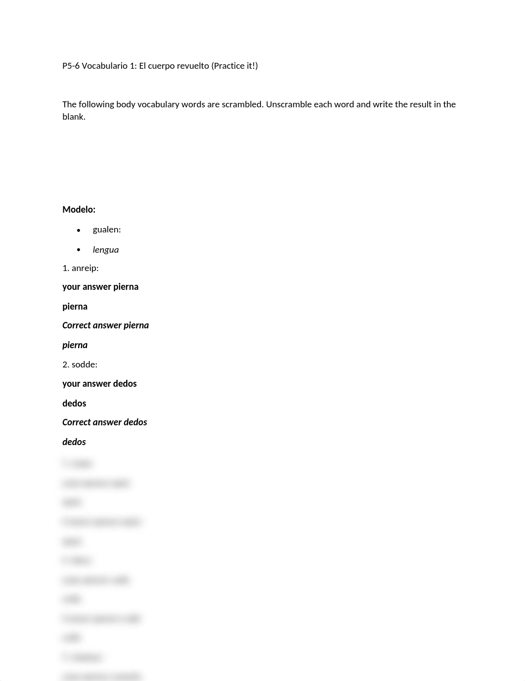 P5-6 Vocabulario 1 El cuerpo revuelto (Practice it!).docx_dqmgpxr9s0l_page1