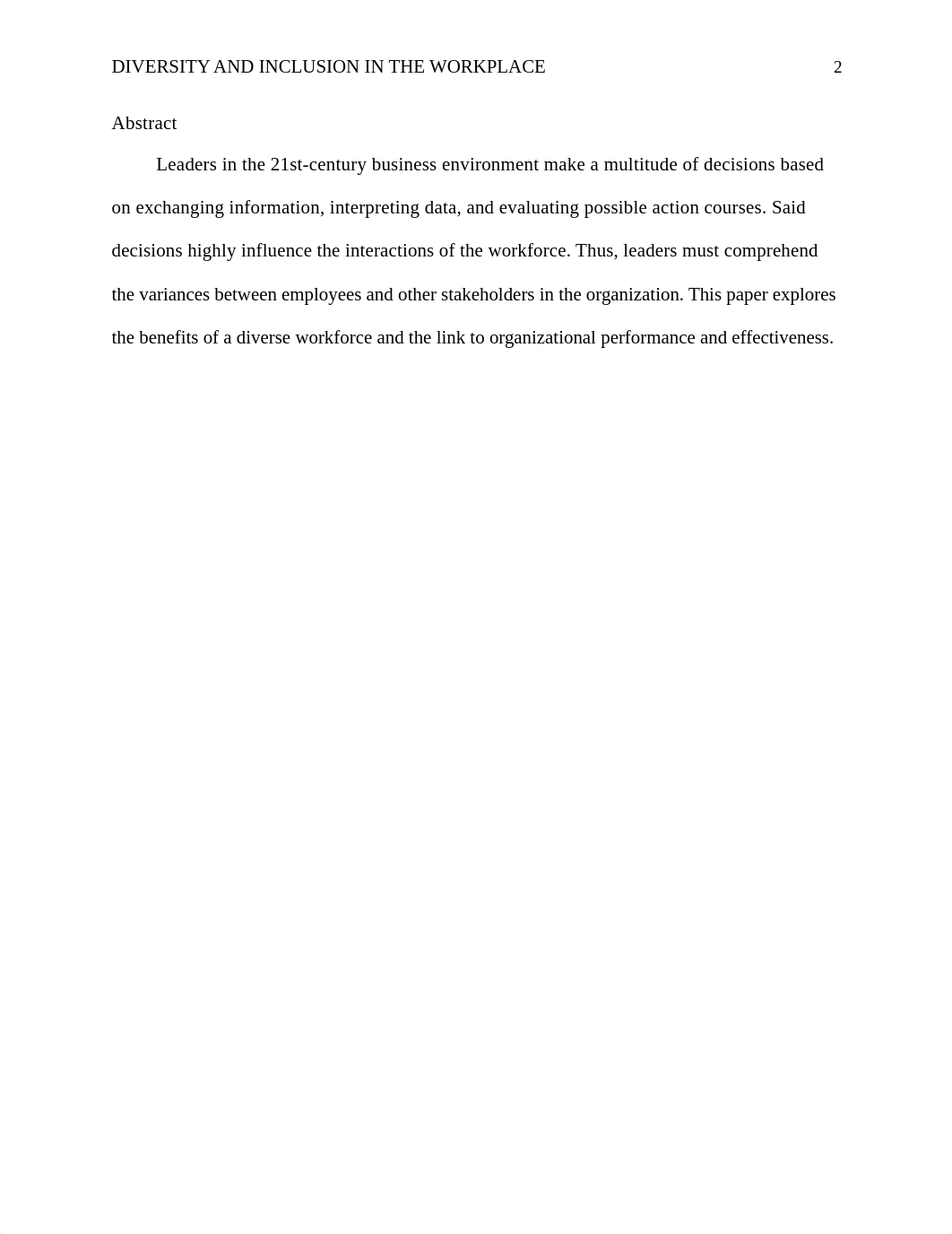 MGT6950_X72_MBA Captsone___ELancaster_ Diversity and Inclusion in the Workplace.pdf_dqmh2p1rr0p_page2