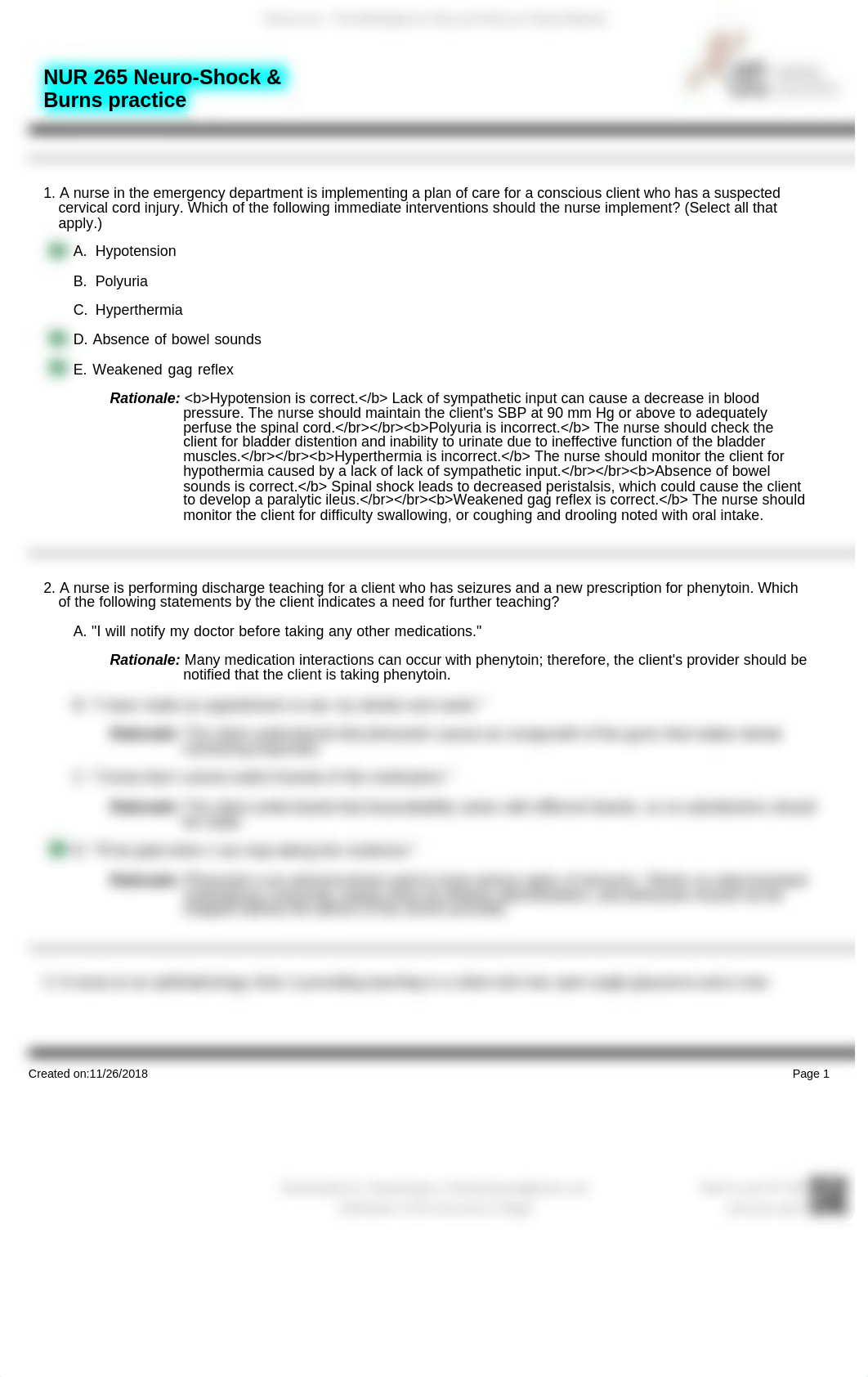 Stuvia-1443902-ati-medsurg-2-nur-265-detailed-answer-key-neuro-shock-en-burns-practice.pdf_dqmhcc2v1n0_page2