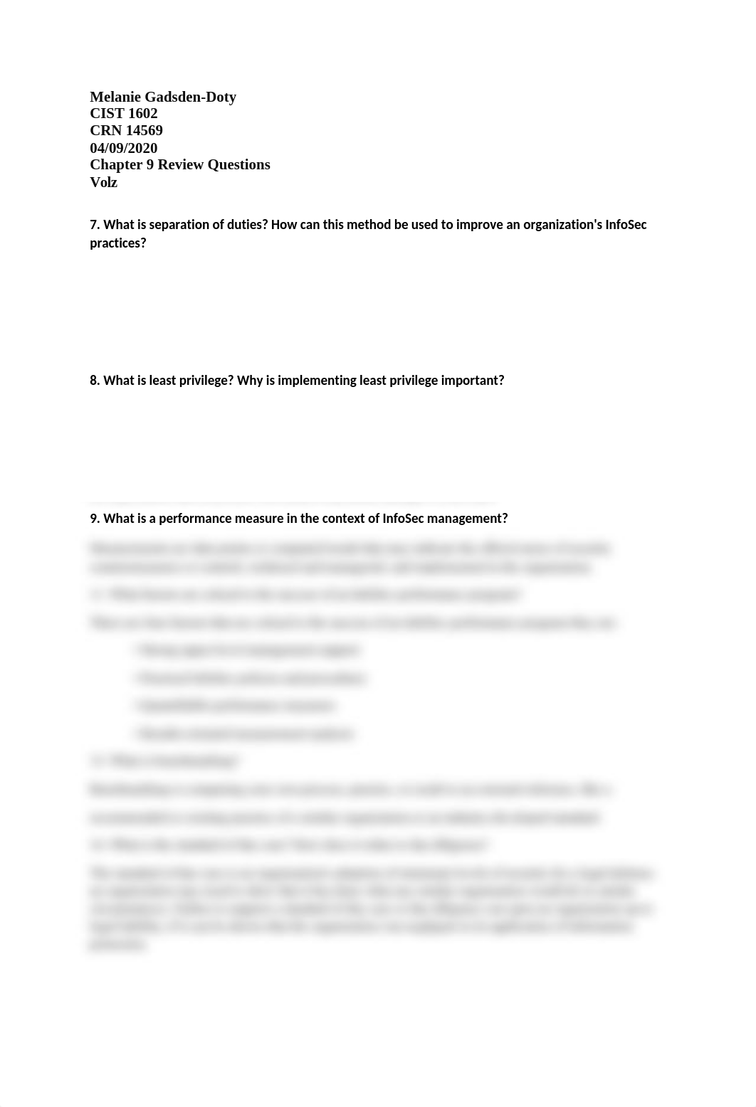 Melanie Gadsden-Doty CIST 1602 CRN 14569 Chapter 9 Review Questions.docx_dqmik8yy284_page1