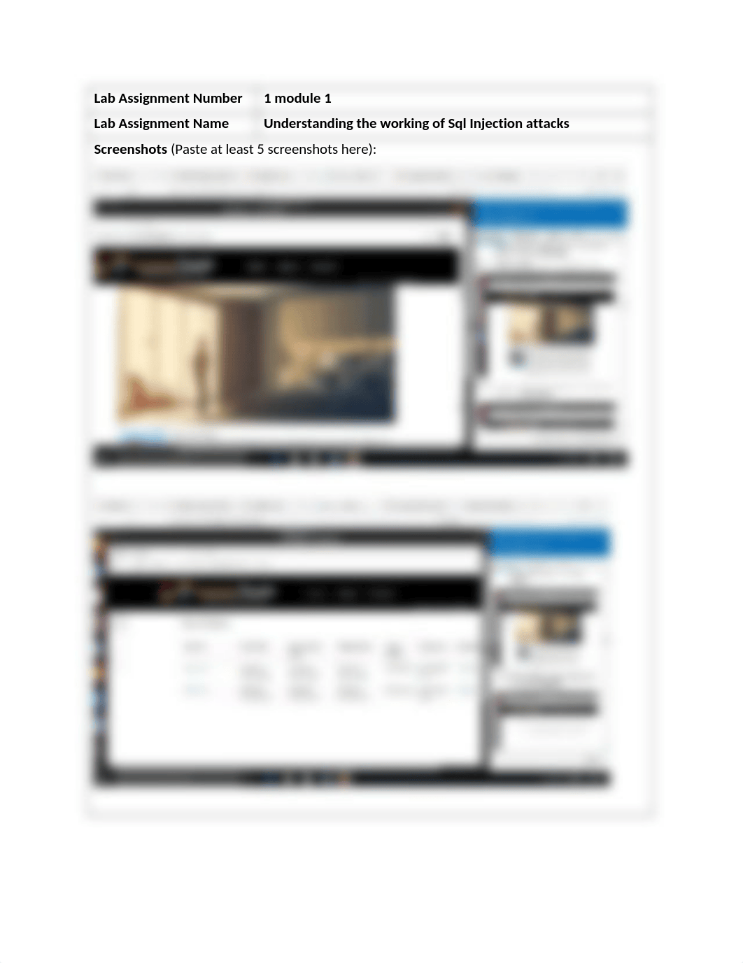 Lab Assignment 1 sql injection.docx_dqmn6b1dhmw_page1