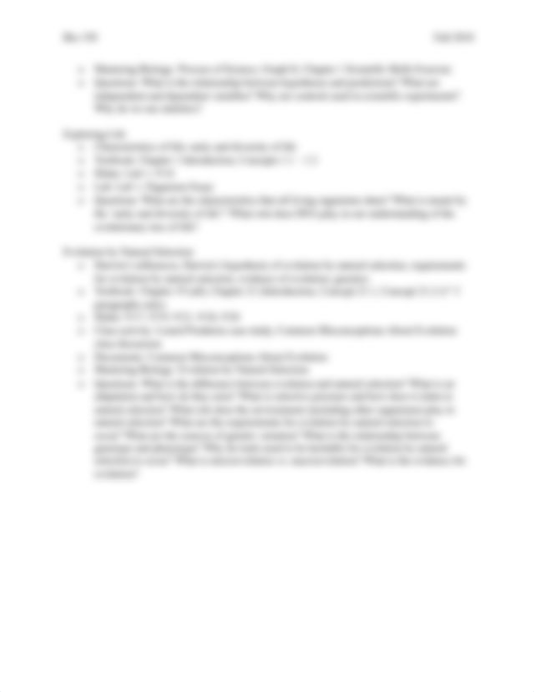 BIO 150 Fall 2018 Exam 1 Study Guide.docx_dqmuj3j42aa_page2