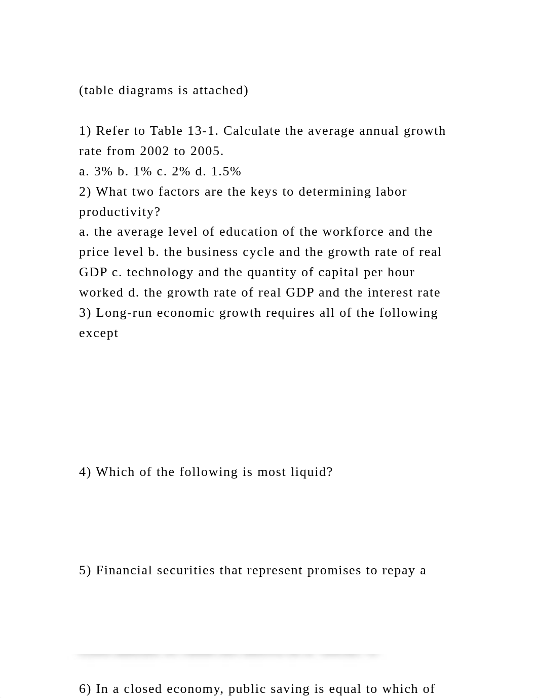 (table diagrams is attached)1)   Refer to Table 13-1.  Calculate.docx_dqnht75u539_page2