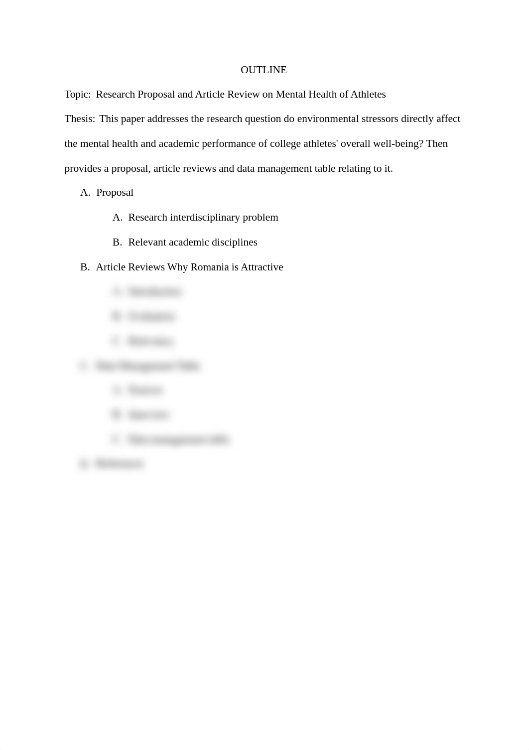 Outline - 37869239 - Research Proposal And Article Review On Mental Health Of Athletes.docx_dqodrpjgiu2_page1