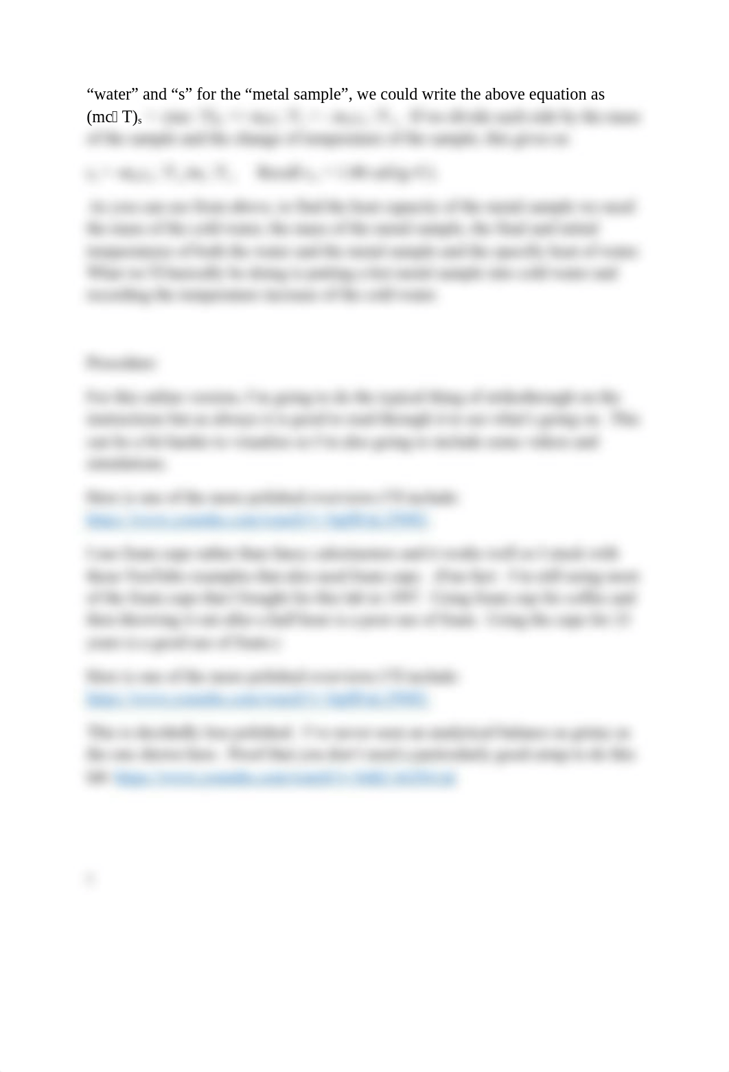 Determining the Specific Heat Capacity of a Variety of Metal Samples .docx_dqoevf37246_page2