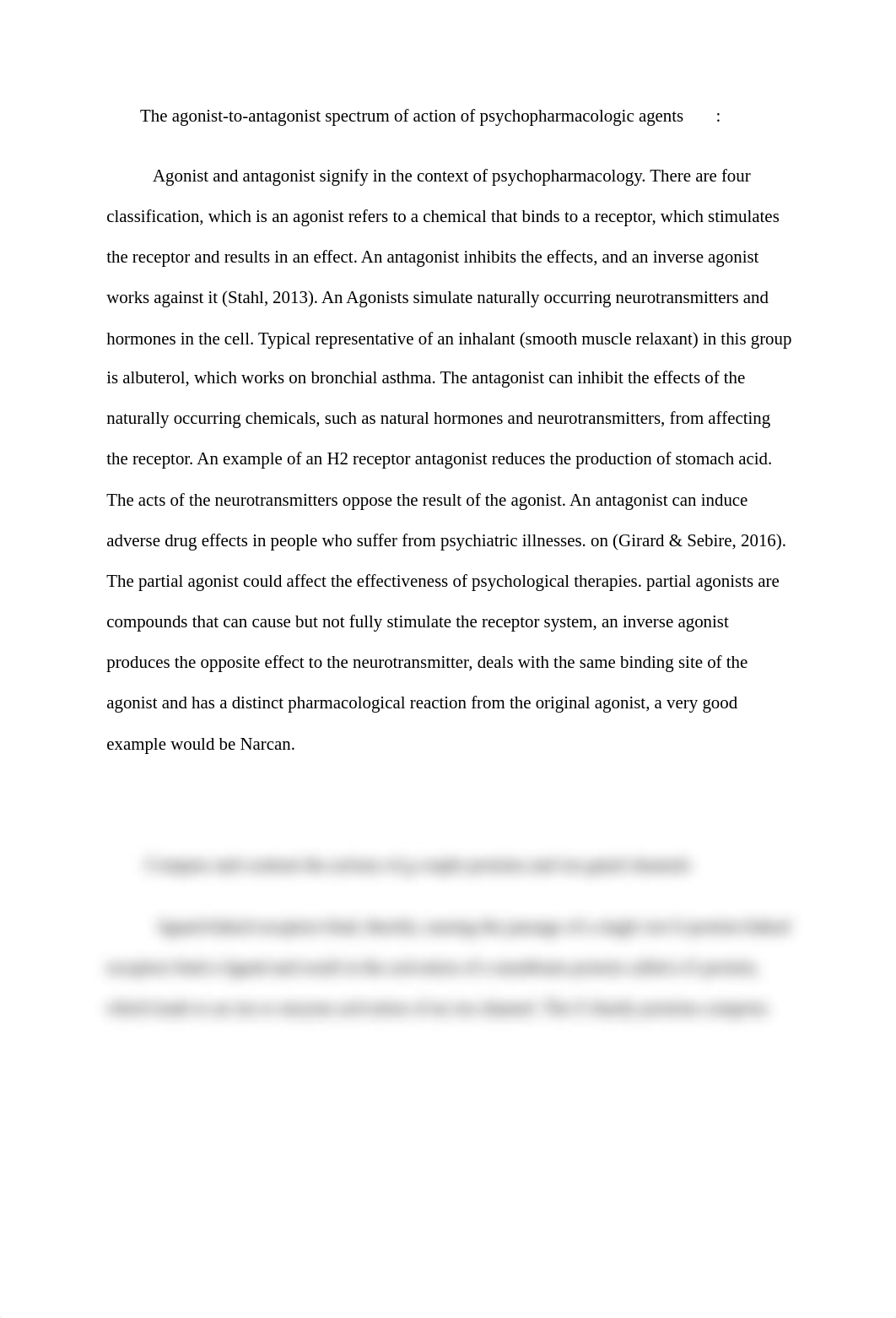 Agonist and antagonist signify in the context of psychopharmacology.docx_dqofxqw1j42_page1