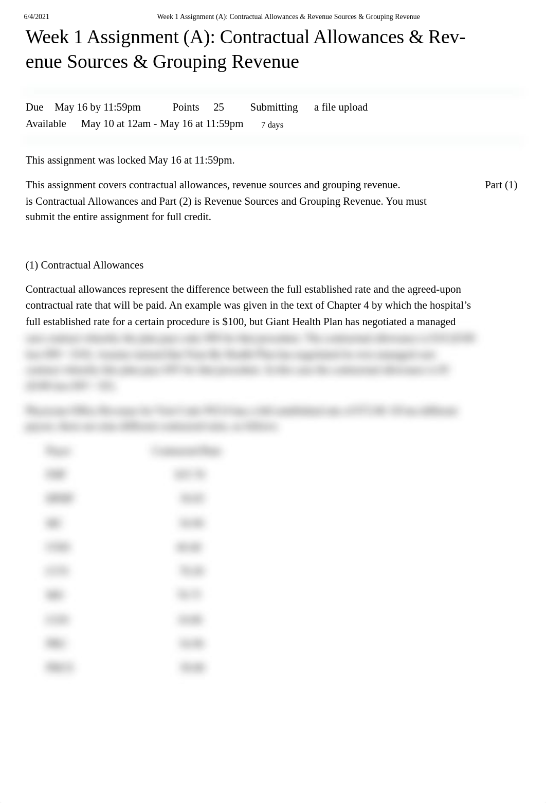 Week 1 Assignment (A)_ Contractual Allowances & Revenue Sources & Grouping Revenue.pdf_dqojr5qrkhv_page1