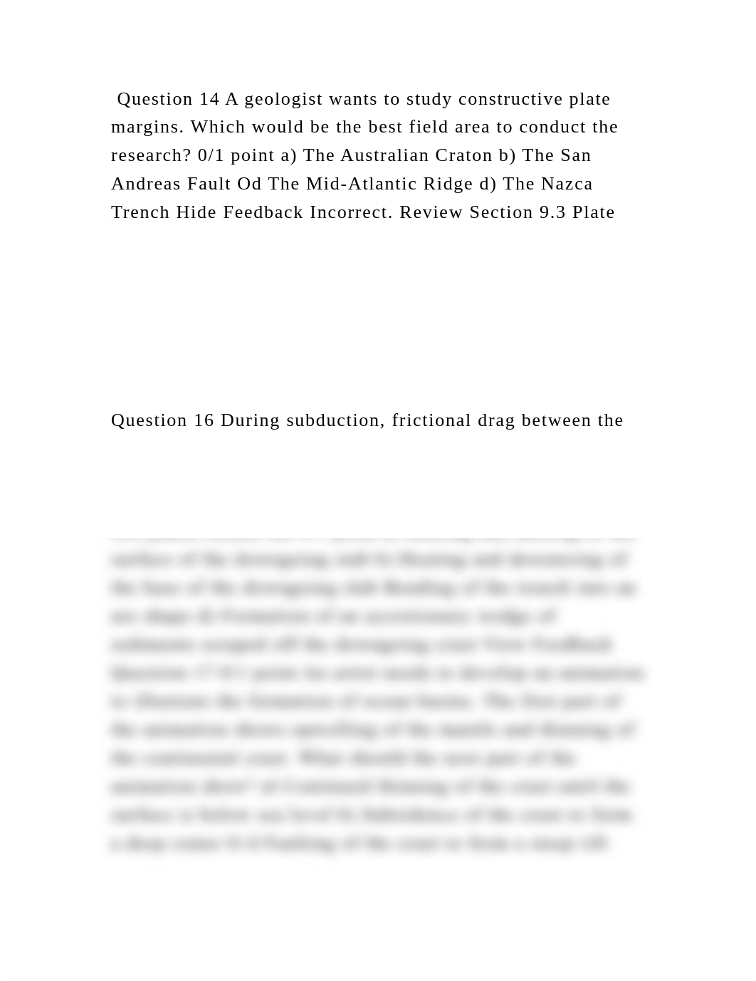 Question 14 A geologist wants to study constructive plate margins. Wh.docx_dqoqv55eoma_page2