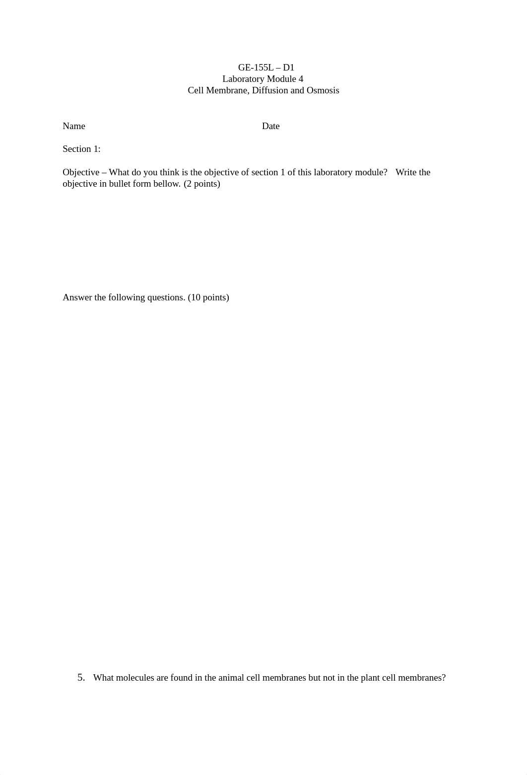 GE 155LZee FINISh- Worksheet Lab Module 4 Modified- Cell membranes, diffusion and Osmosis (1)_dqp1mrfjzio_page1