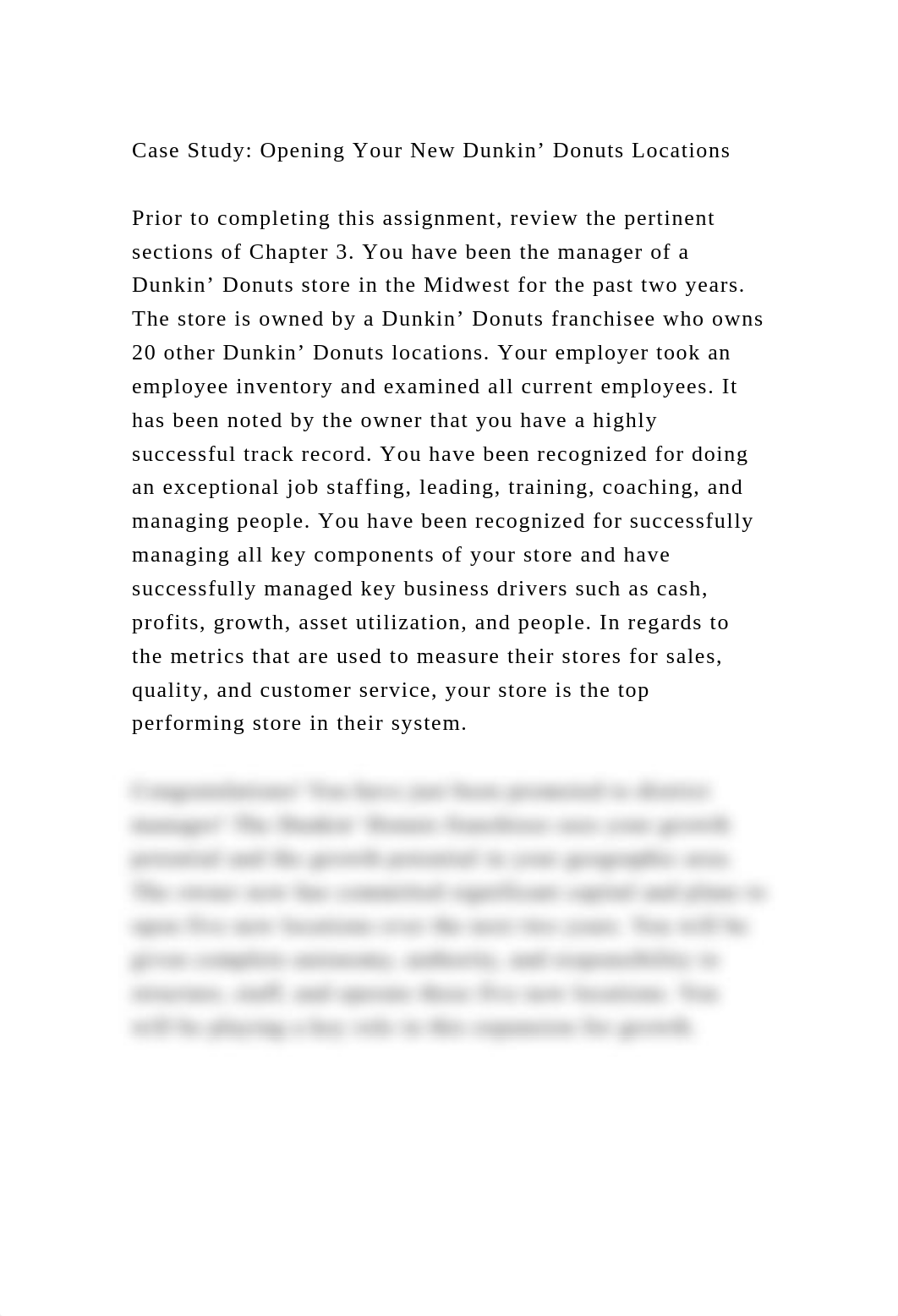 Case Study Opening Your New Dunkin' Donuts LocationsPrior to co.docx_dqp5yu5iffg_page2