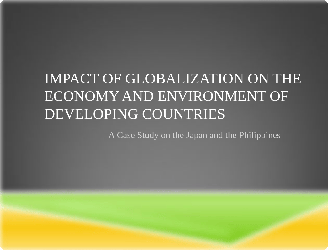 Impact of Globalization on the Economy and Environment - Powerpoint_dqpi3xgbont_page1