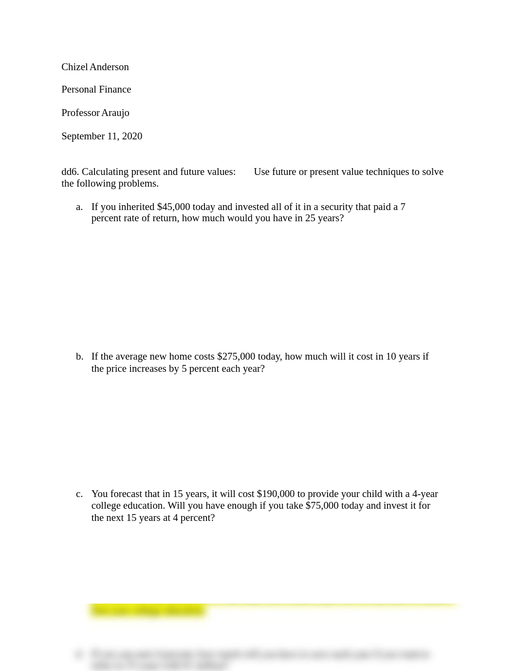 Chapter 2 Homework on FV and PV(1) Chizel Anderson.docx_dqpwv7ixb74_page1