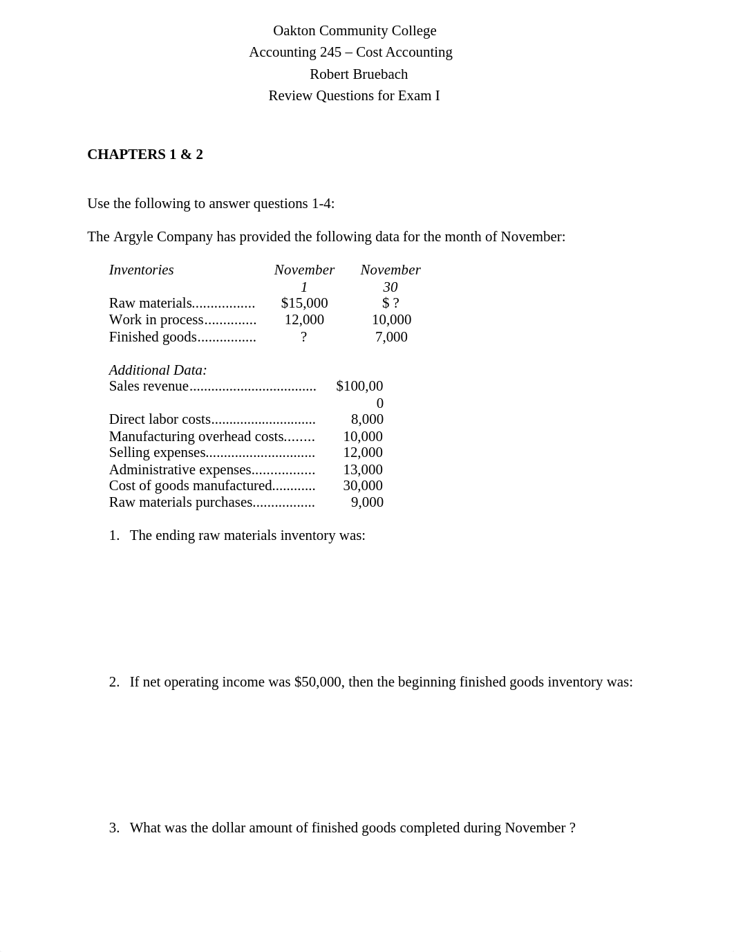 Review - Exam I - Answers_dqq3zn8f0h9_page1