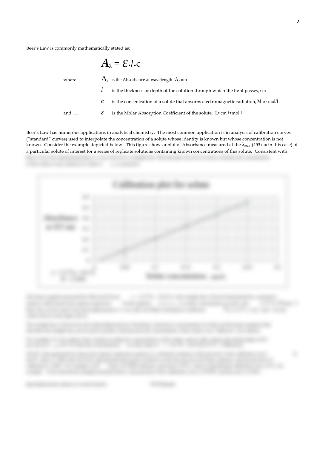 Expt 7.  Spectrophotometric analysis of a mixture_CHE145 LAB NOTES & Prelab Assignment_dqq53w5kwqe_page2