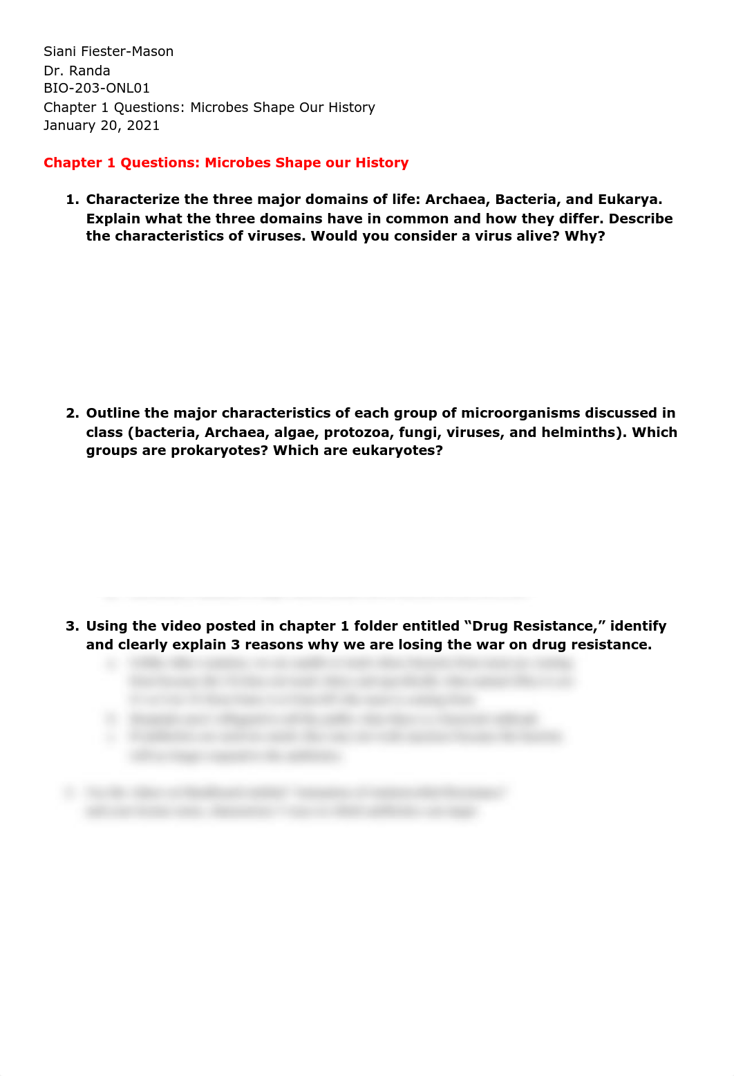 Online Homework Chapter 1 Questions_ Microbes Shaped our History-Siani Fiester-Mason (2).pdf_dqq6vjcdgaj_page1