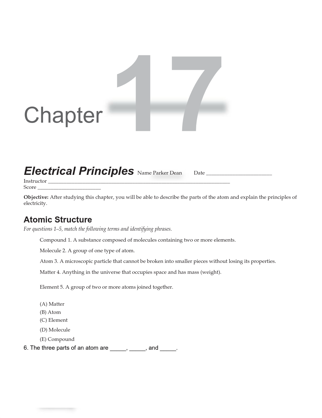 PARKER DEAN - Electrical Principles Worksheet.pdf_dqqllrc9b3m_page1