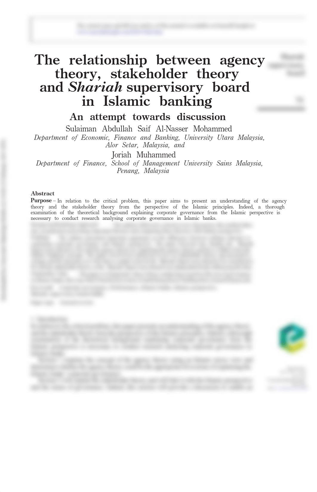 agency theory, stakeholder theory and Shariah supervisory board in Islamic banking.pdf_dqqltyiyvgu_page2