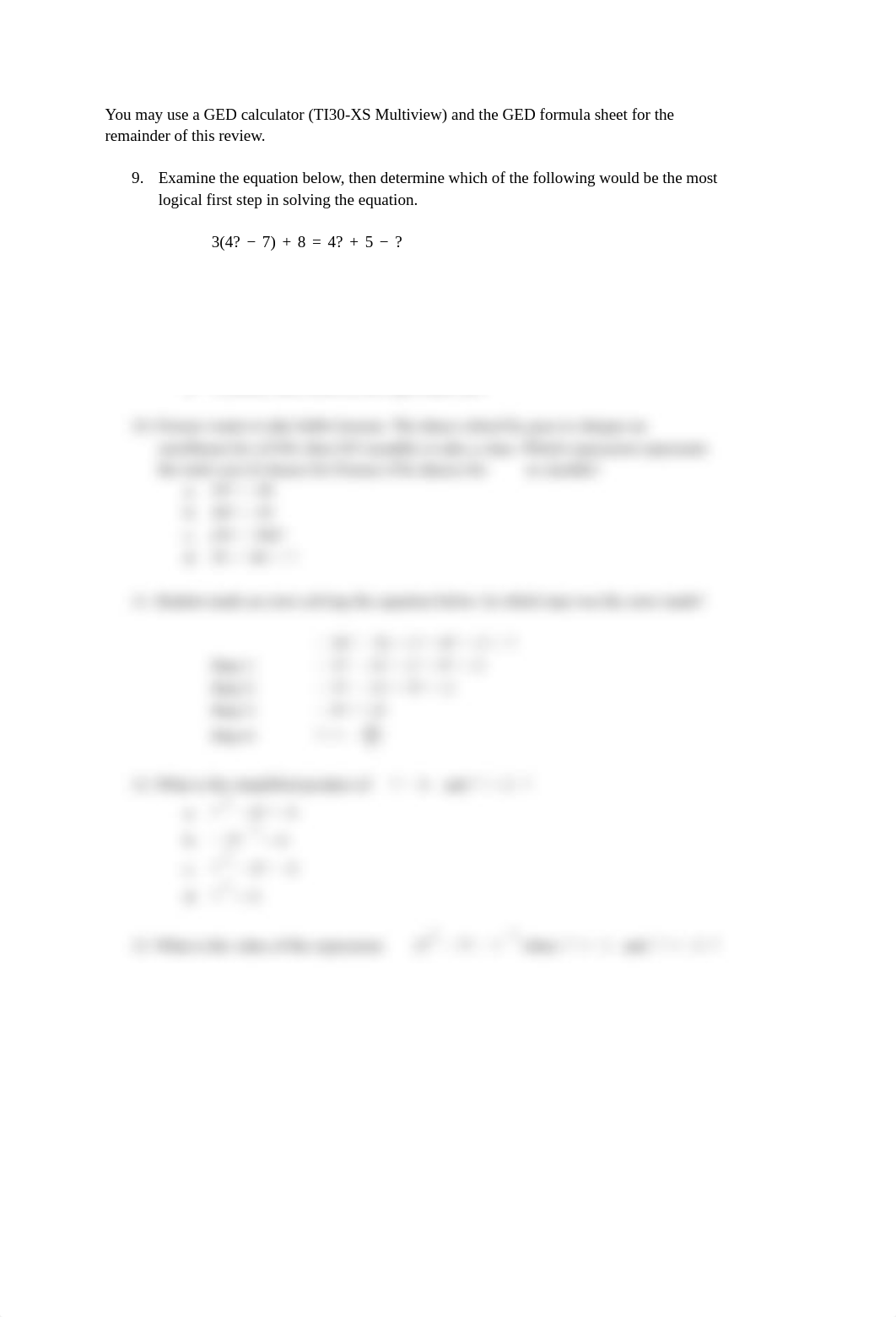 Mixed GED Style Algebra Problems 1.pdf_dqqtkphjt53_page2