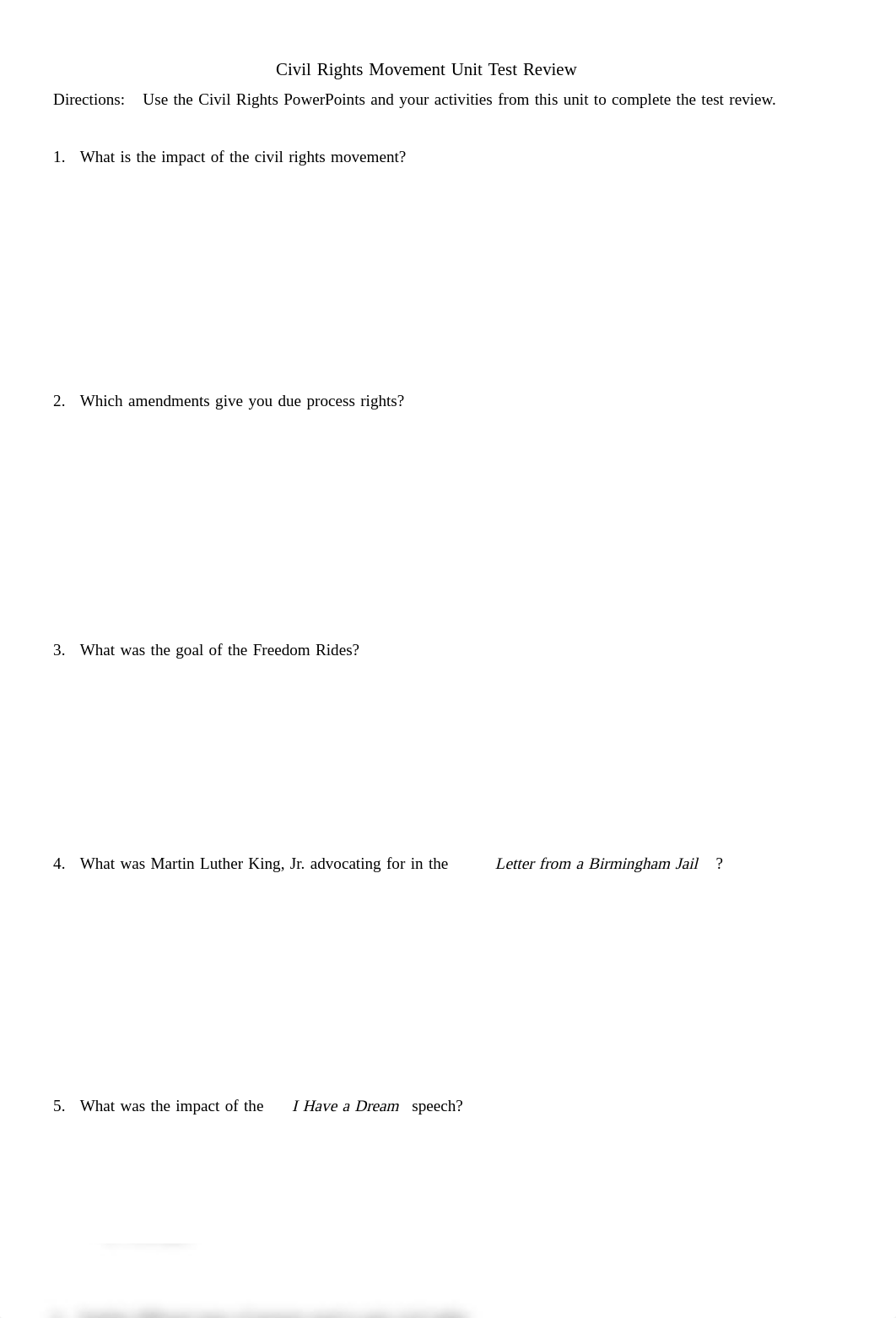 Civil Rights Unit TEST Review.pdf_dqr0ll8hwdm_page1